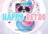 Happy Retro Font - Featured Image