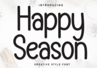 Happy Season Font - Featured Image