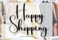 Happy Shopping Font - Featured Image