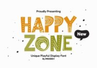 Happy Zone Font - Featured Image