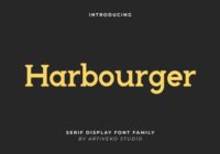 Harbourger Font - Featured Image