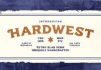 Hardwest Font - Featured Image