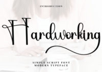 Hardworking Font - Featured Image