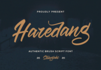 Haredang Font - Featured Image