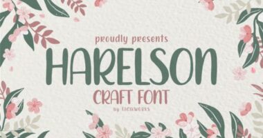 Harelson Craft Font - Featured Image