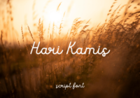 Hari Kamis Font - Featured Image