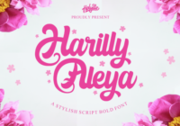 Harilly Aleya Font - Featured Image