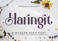 Haringit Font - Featured Image