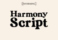Harmony Script Font - Featured Image