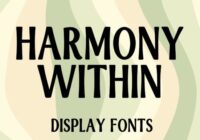 Harmony Within Font - Featured Image