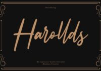 Harollds Font - Featured Image