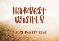 Harvest Wishes Font - Featured Image