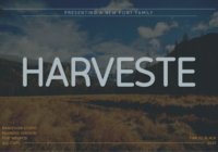 Harveste Rounded Font - Featured Image