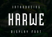 Harwe Font - Featured Image