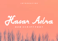 Hasar Astra Font - Featured Image