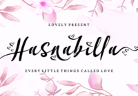 Hasnabilla Font - Featured Image