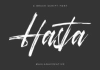 Hasta Font - Featured Image