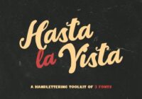 Hasta La Vista Trio Font - Featured Image