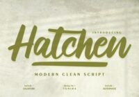 Hatchen Font - Featured Image