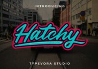 Hatchy Font - Featured Image