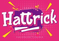 Hattrick Font - Featured Image