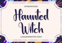 Haunted Witch Font - Featured Image