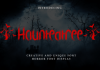 Hauntedtree Font - Featured Image