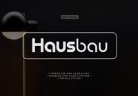 Hausbau Font - Featured Image