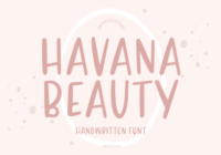 Havana Beauty Font - Featured Image