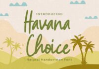 Havana Choice Font - Featured Image