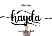 Hayda Font - Featured Image