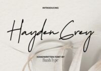Hayden Grey Font - Featured Image