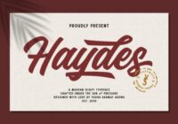 Haydes Font - Featured Image