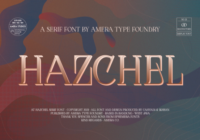 Hazchel Font - Featured Image