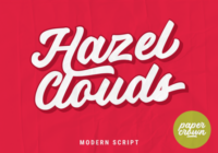 Hazel Clouds Font - Featured Image