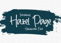 Hazel Page Font - Featured Image