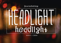 Headlight Font - Featured Image