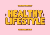 Healthy Lifestyle Font - Featured Image