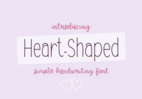 Heart-shaped Font - Featured Image