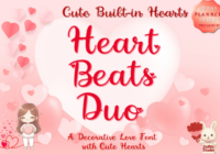 Heart Beat Duo Font - Featured Image