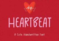 Heart Beat Font Font - Featured Image