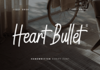 Heart Bullet Font - Featured Image