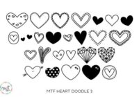 Heart Doodle 3 Font - Featured Image