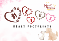 Heart Footprints Font - Featured Image