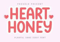 Heart Honey Font - Featured Image
