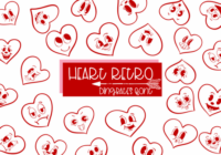 Heart Retro Font - Featured Image