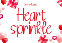 Heart Sprinkle Font - Featured Image