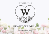 Heart Wedding Font - Featured Image