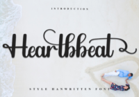 Heartbeat Font - Featured Image