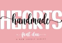 Hearts Handmade Font - Featured Image